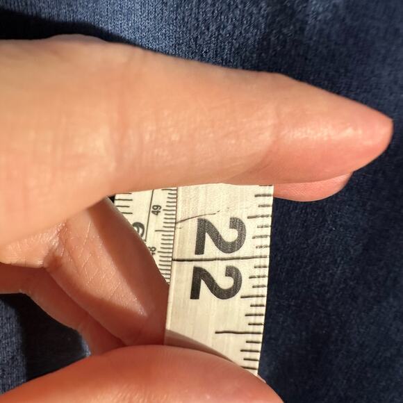 Young Fabulous Broke Hoodie Womens XS Blue Piper Tie Dye Cowl Neck Boxy Pockets - Picture 9 of 10